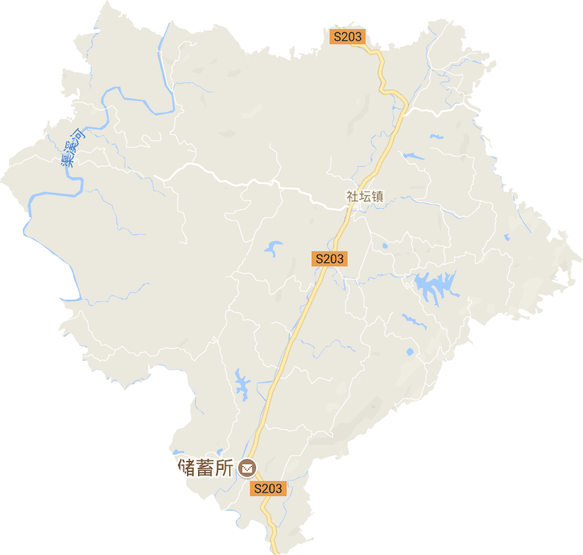 社坛镇电子地图