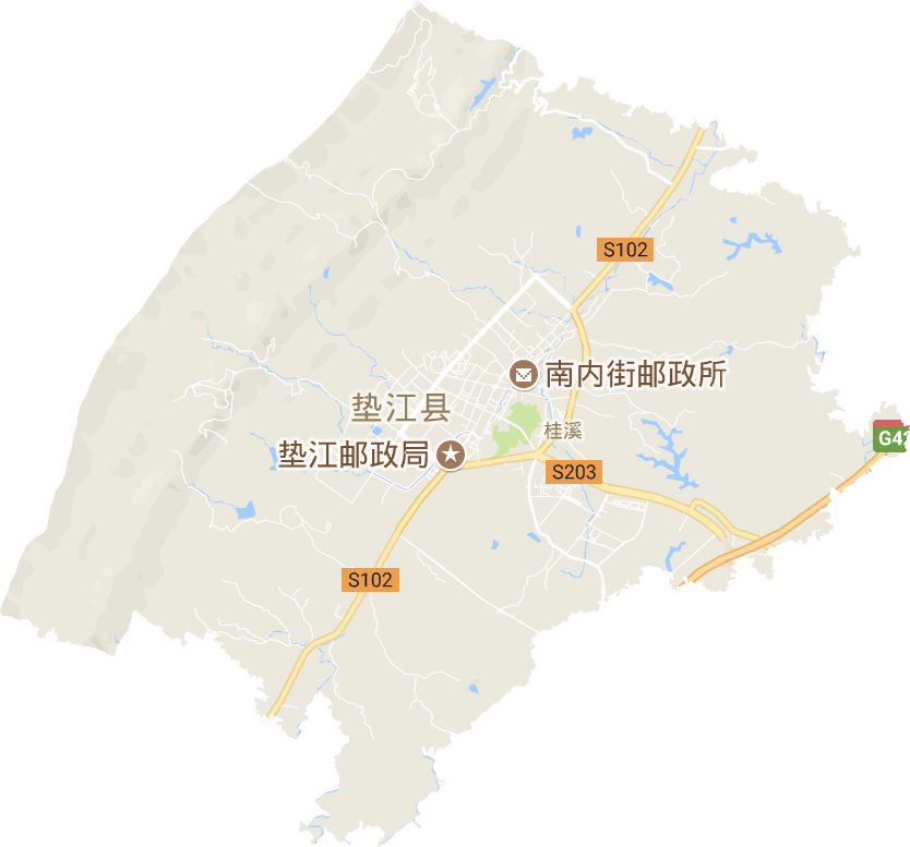 桂溪镇电子地图