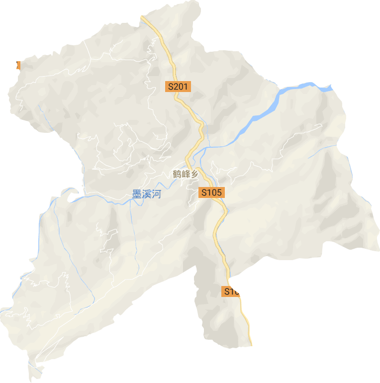 鹤峰乡电子地图