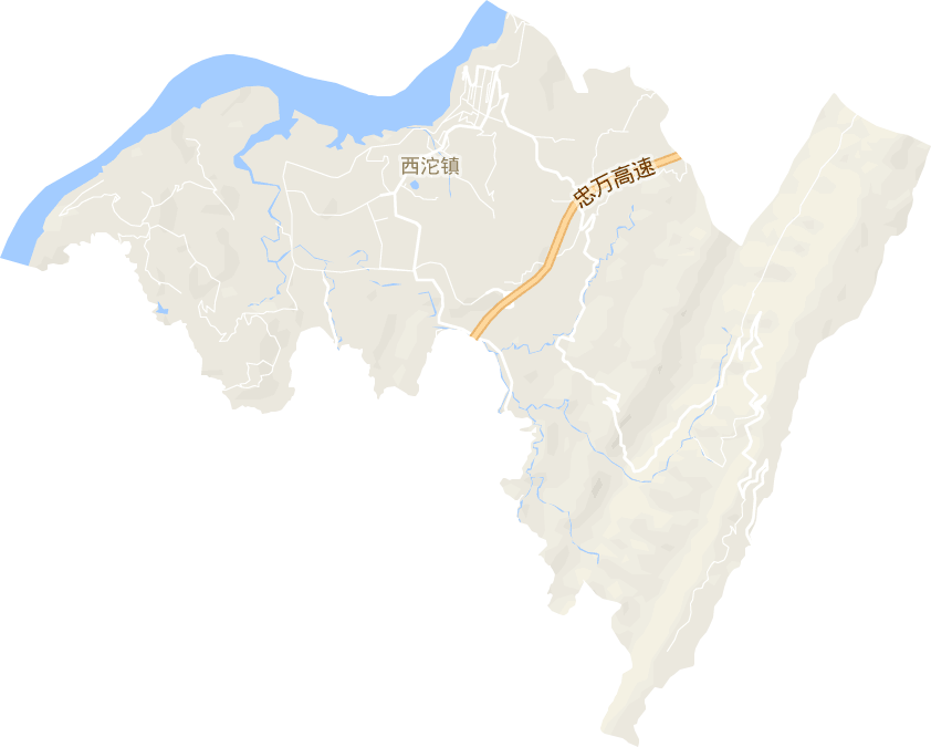 西沱镇电子地图