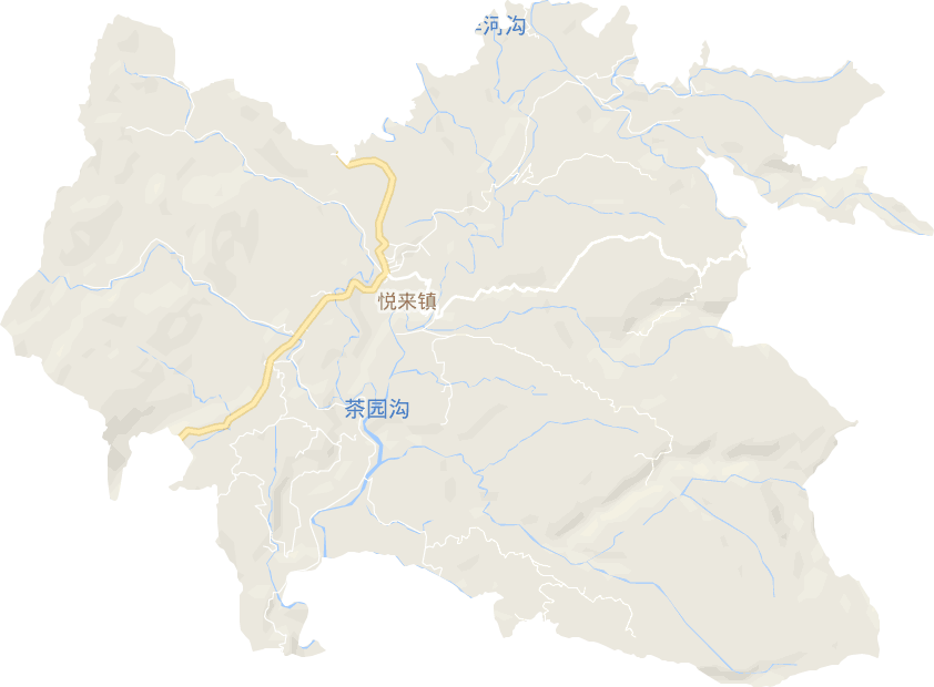 悦崃镇电子地图