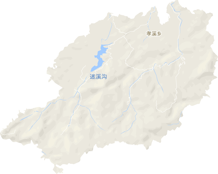 孝溪乡电子地图
