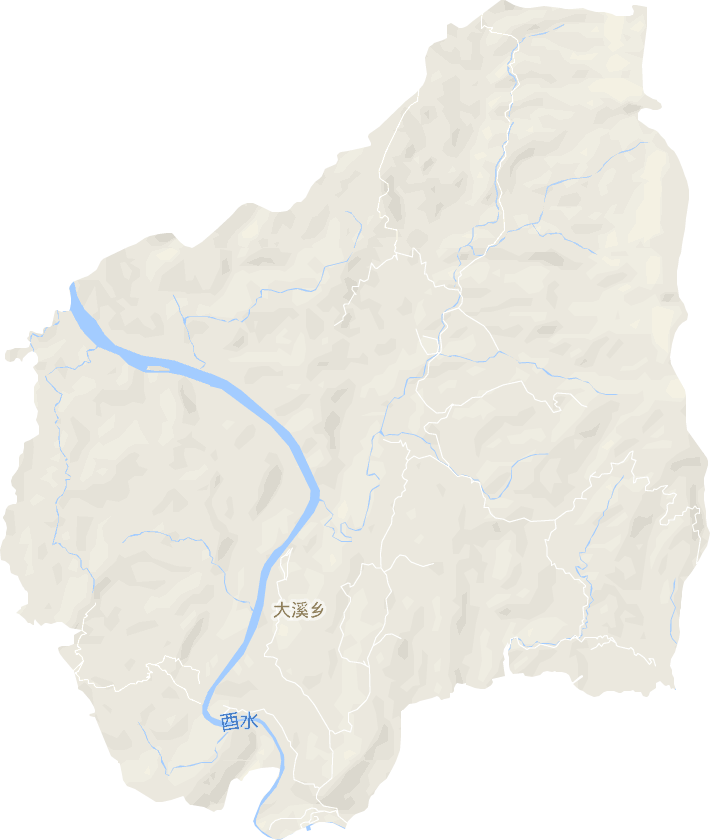 大溪乡电子地图