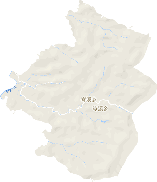 岑溪乡电子地图