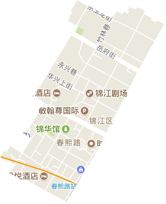 春熙路街道电子地图