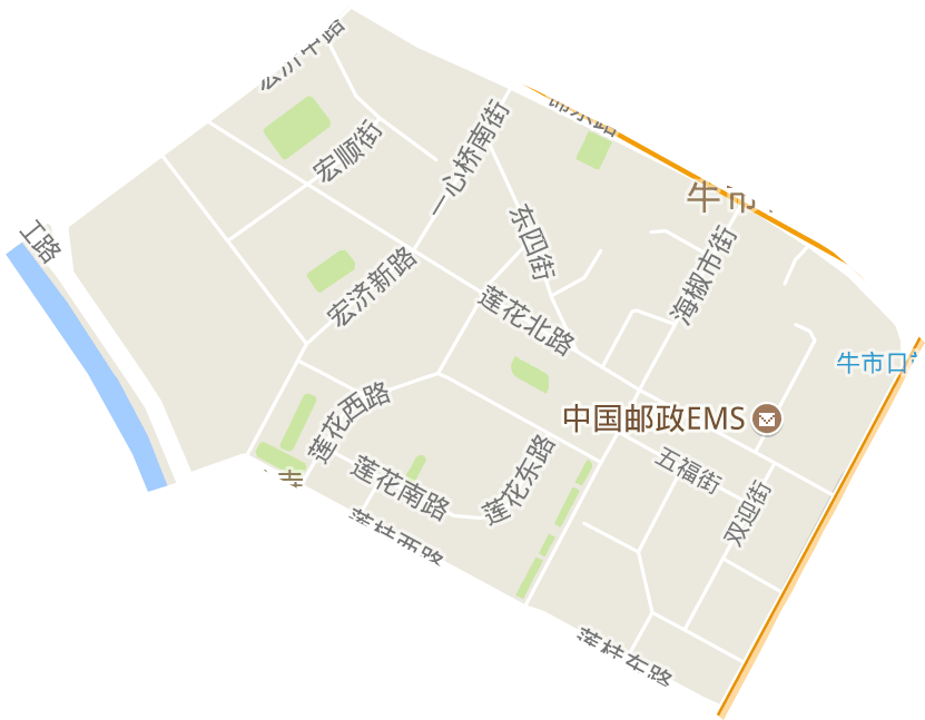 莲新街道电子地图