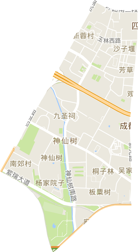 芳草街道电子地图