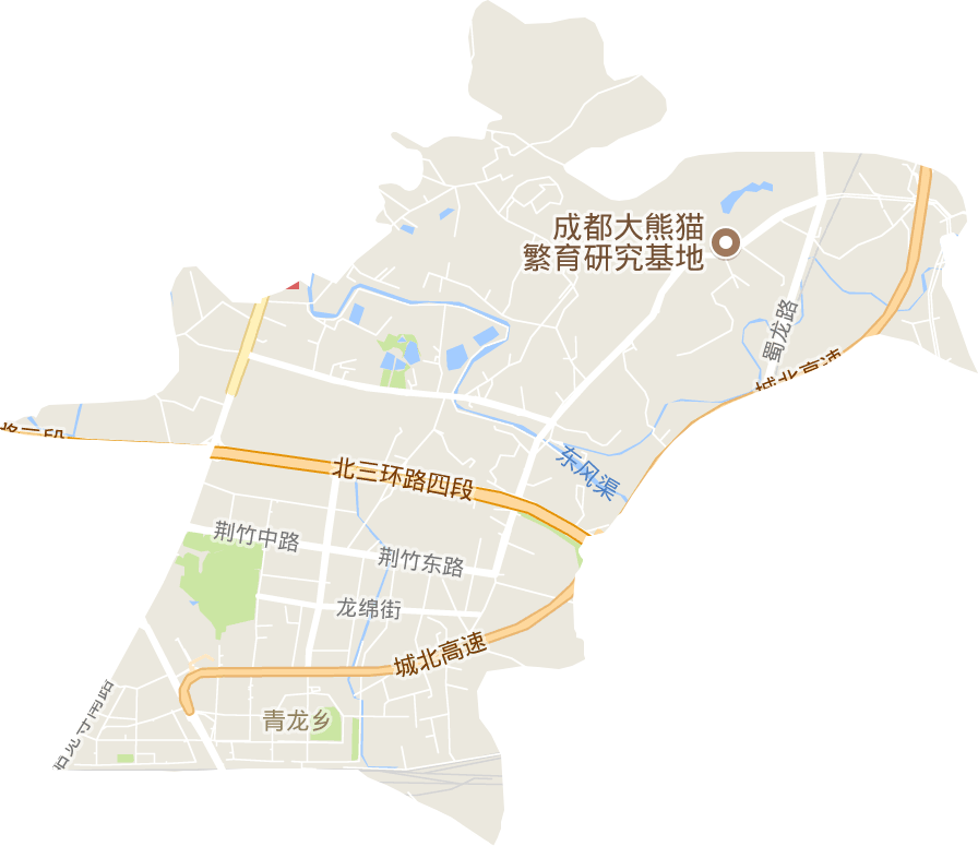 青龙街道电子地图