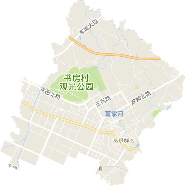 龙泉街道电子地图