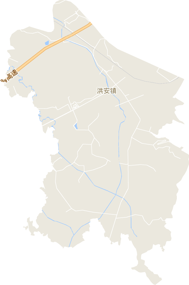 洪安镇电子地图