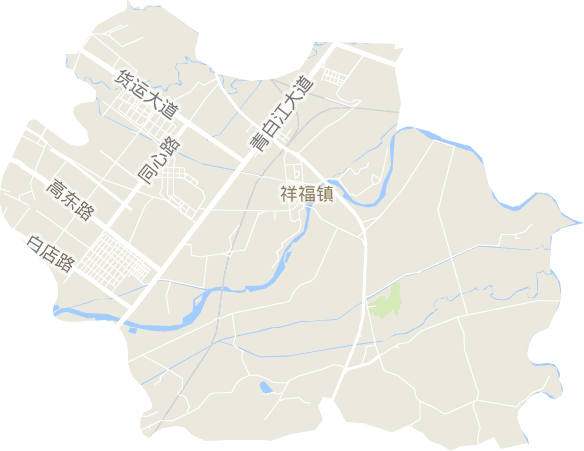 祥福镇电子地图