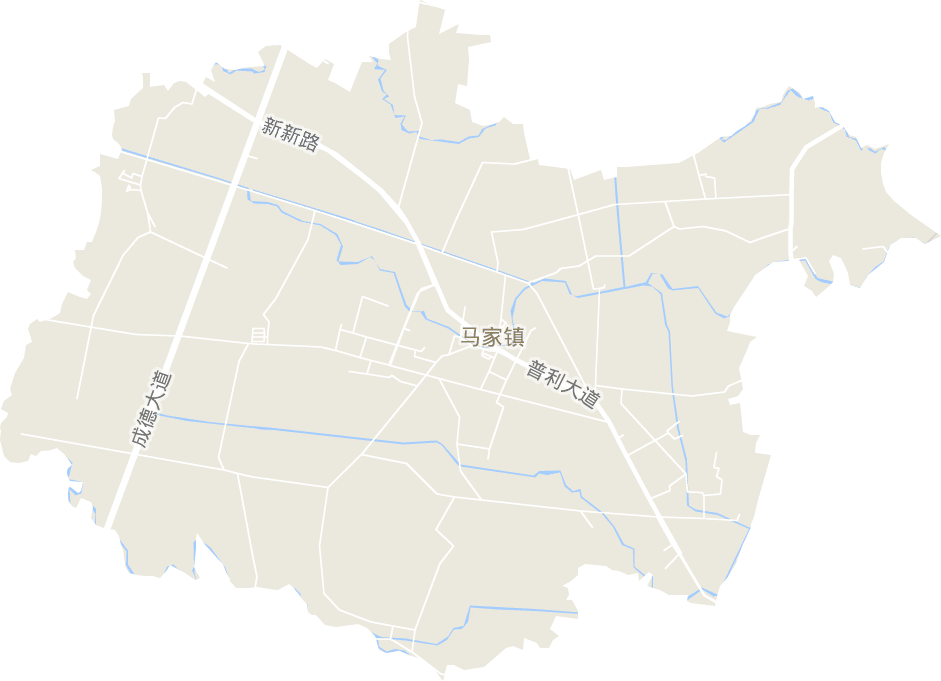 马家镇电子地图