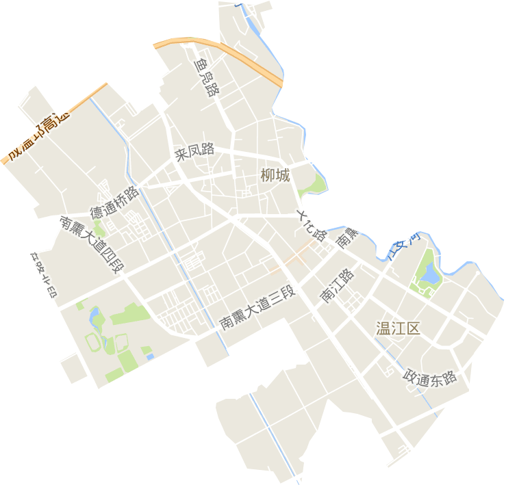 柳城街道电子地图
