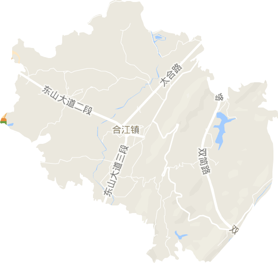 合江镇电子地图