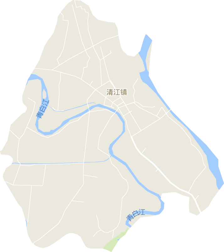 清江镇电子地图