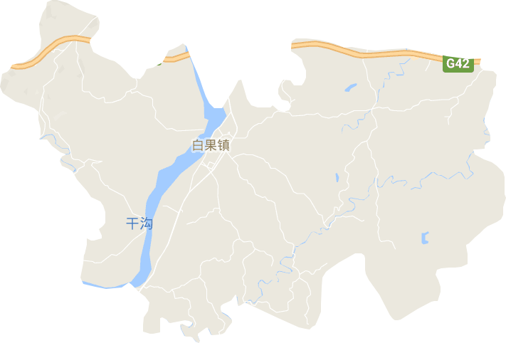 白果镇电子地图