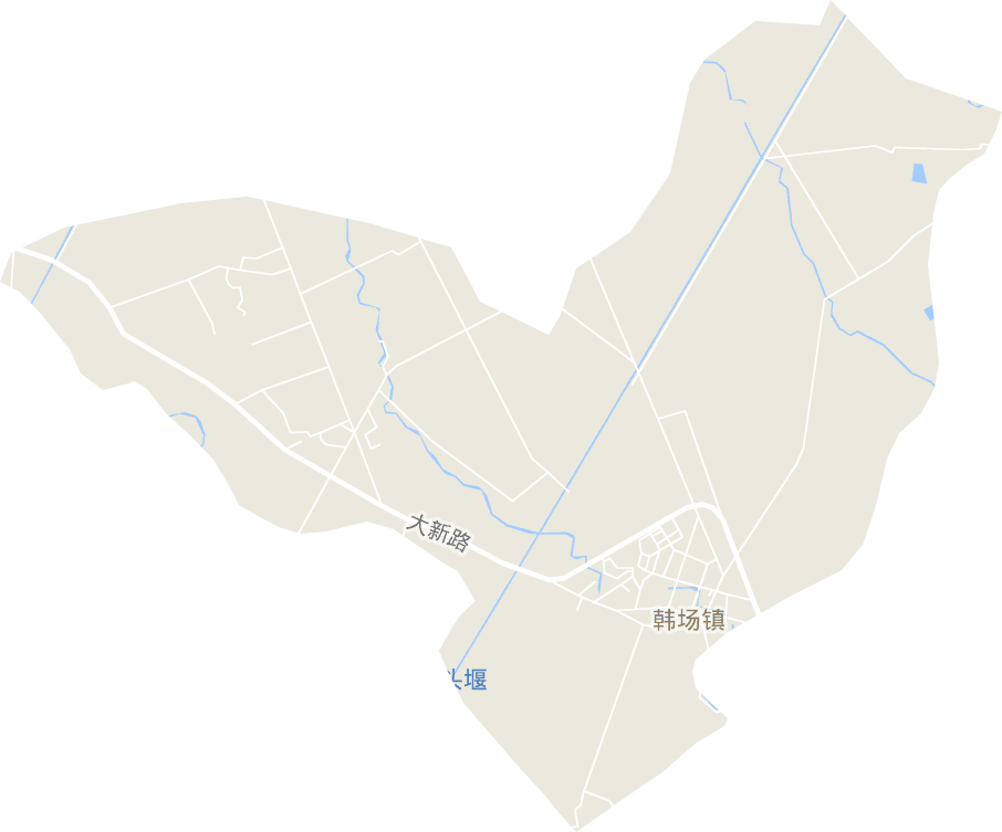 韩场镇电子地图