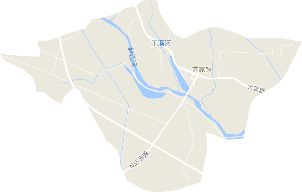 苏家镇电子地图