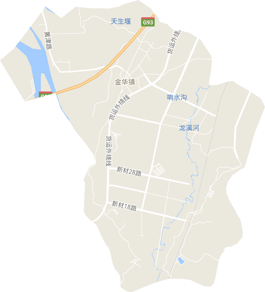 金华镇电子地图