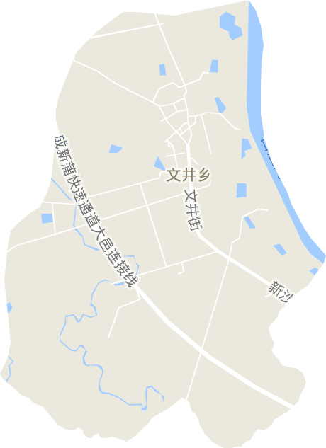 文井乡电子地图