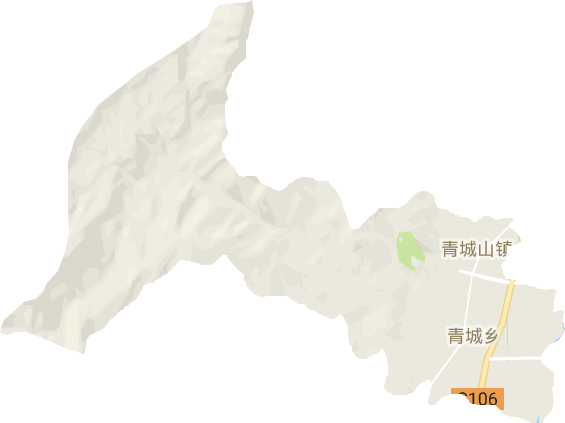 青城山镇电子地图