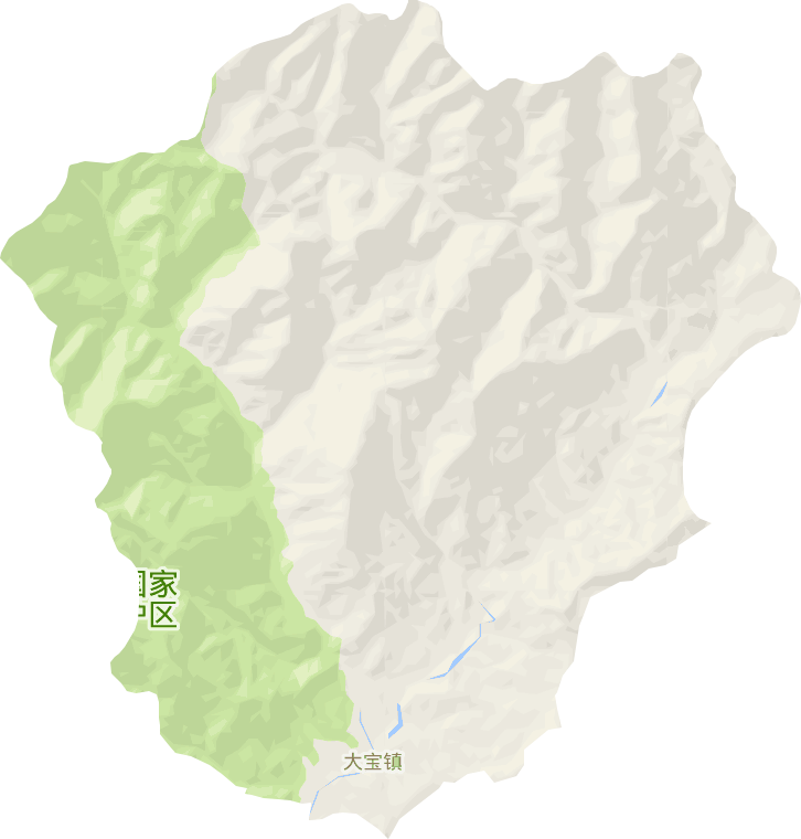 龙门山镇电子地图