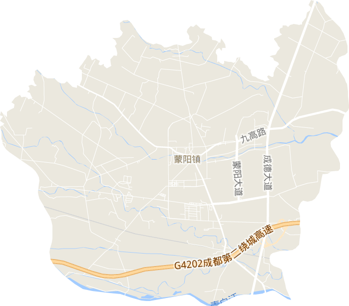 蒙阳镇电子地图