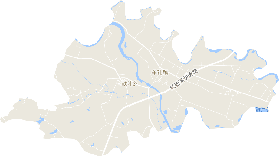 牟礼镇电子地图