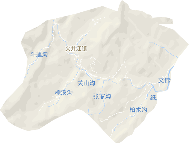 文井江镇电子地图