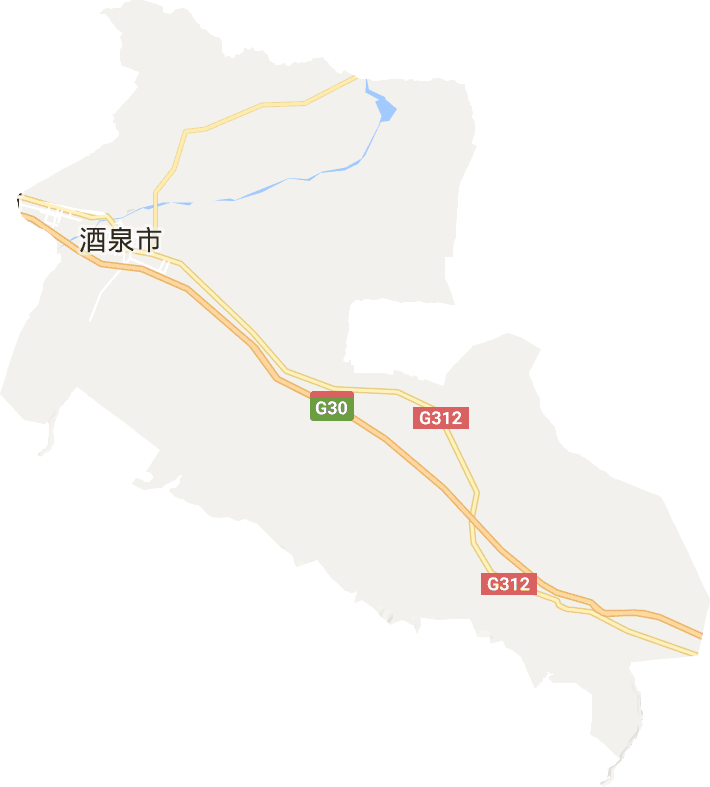 肃州区电子地图