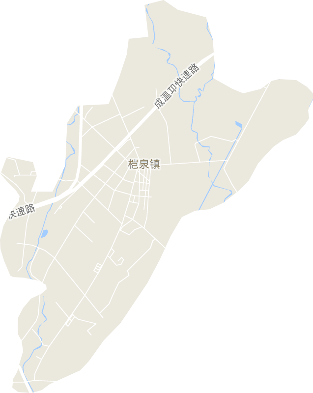 桤泉镇电子地图