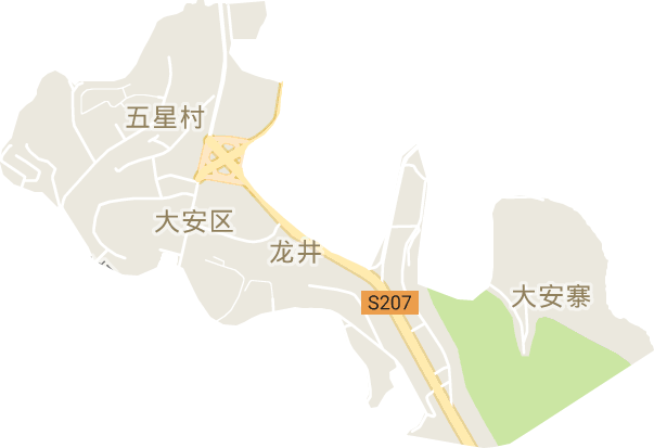 龙井街道电子地图