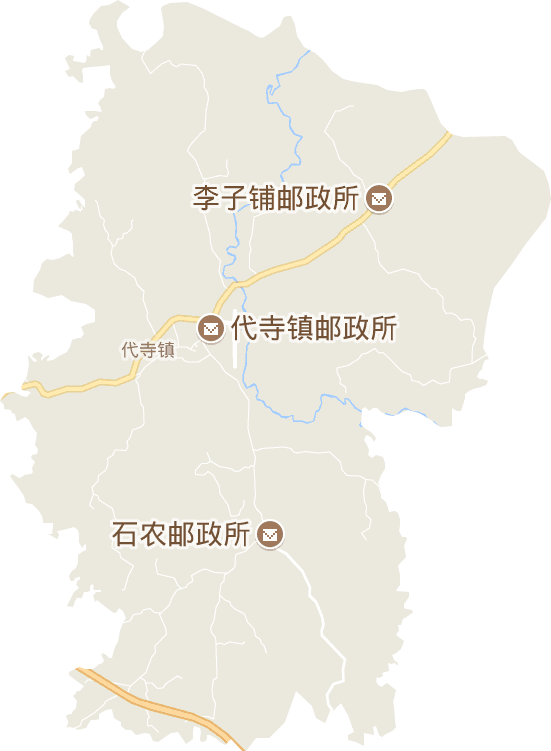 代寺镇电子地图