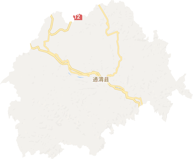通渭县电子地图