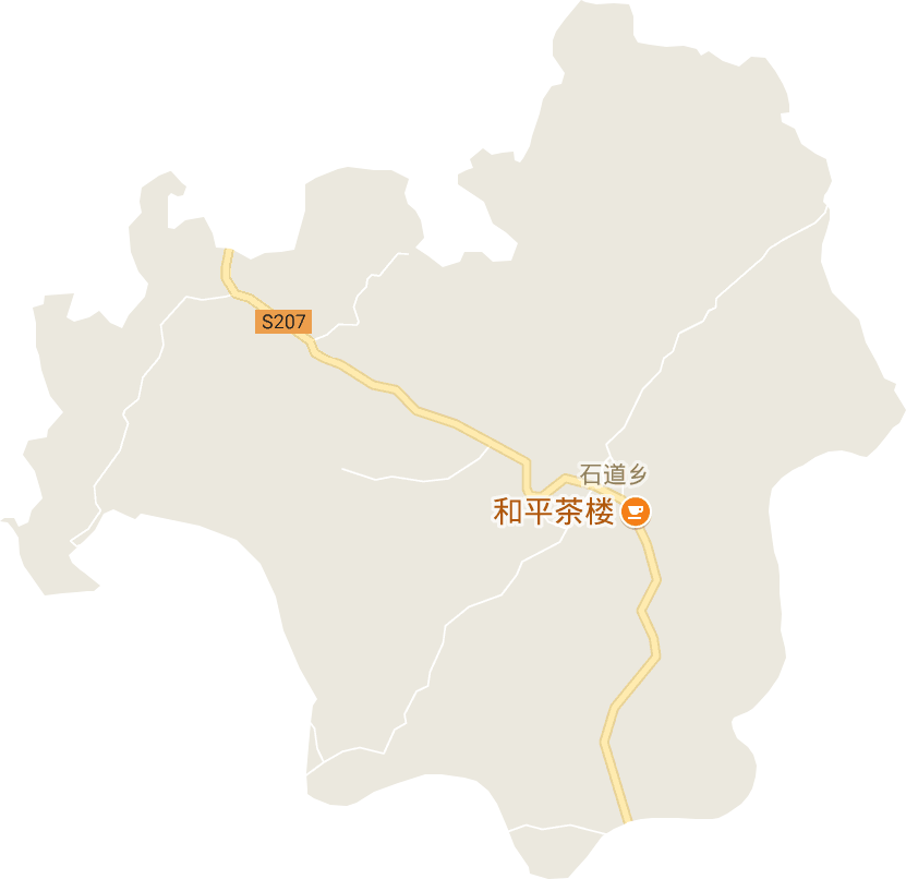 石道乡电子地图