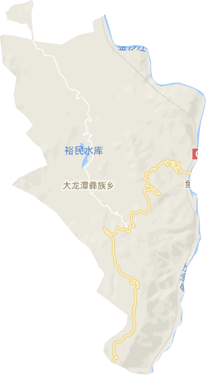 大龙潭彝族乡电子地图