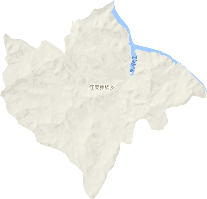 红果彝族乡电子地图