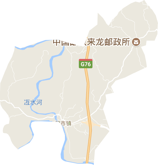 胡市镇电子地图