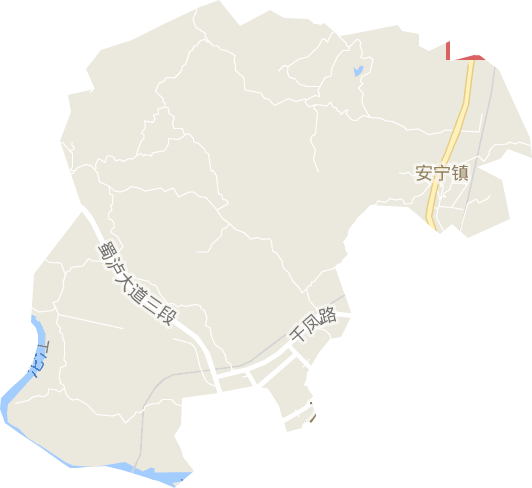 安宁镇电子地图