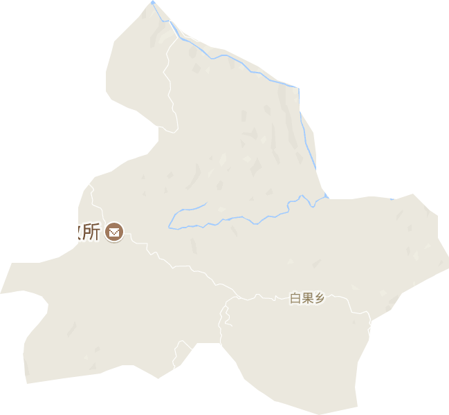 白果乡电子地图