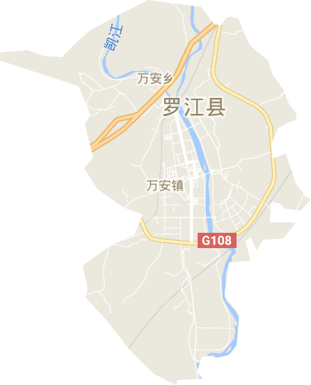 万安镇电子地图