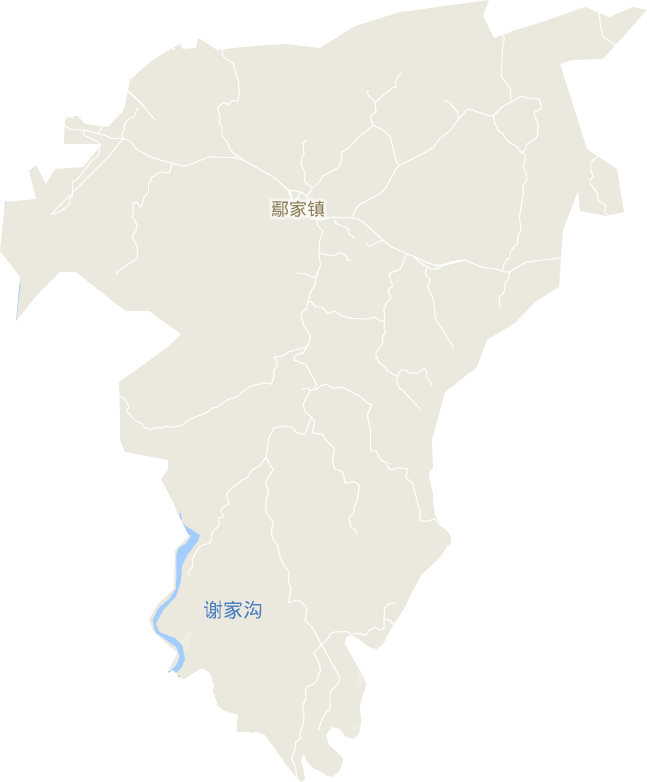 鄢家镇电子地图