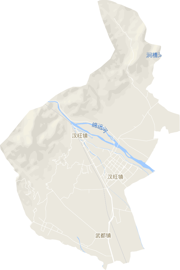 汉旺镇电子地图
