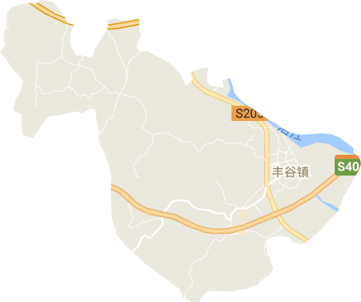 丰谷镇电子地图