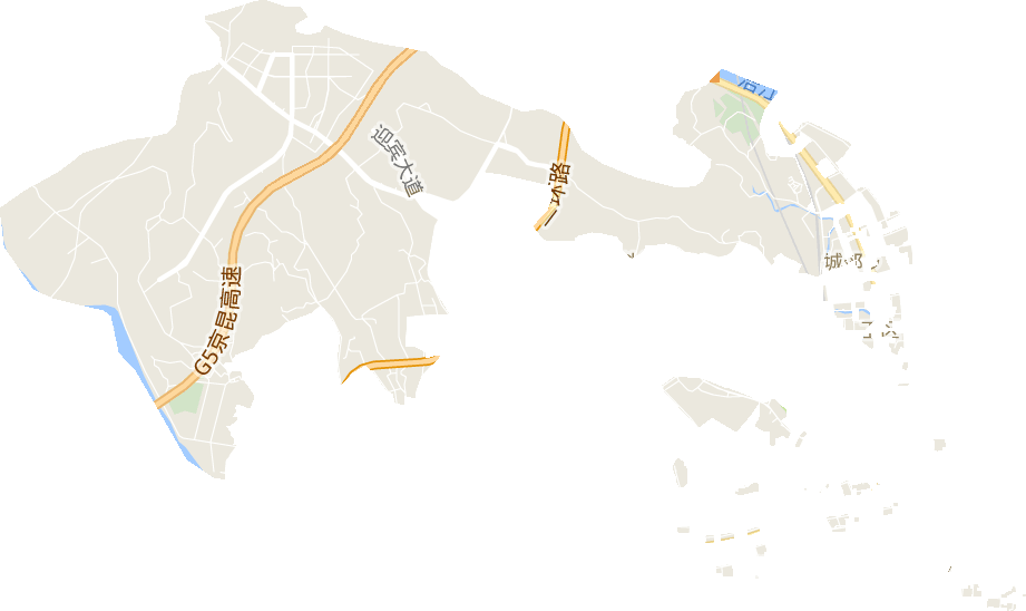 城郊乡电子地图