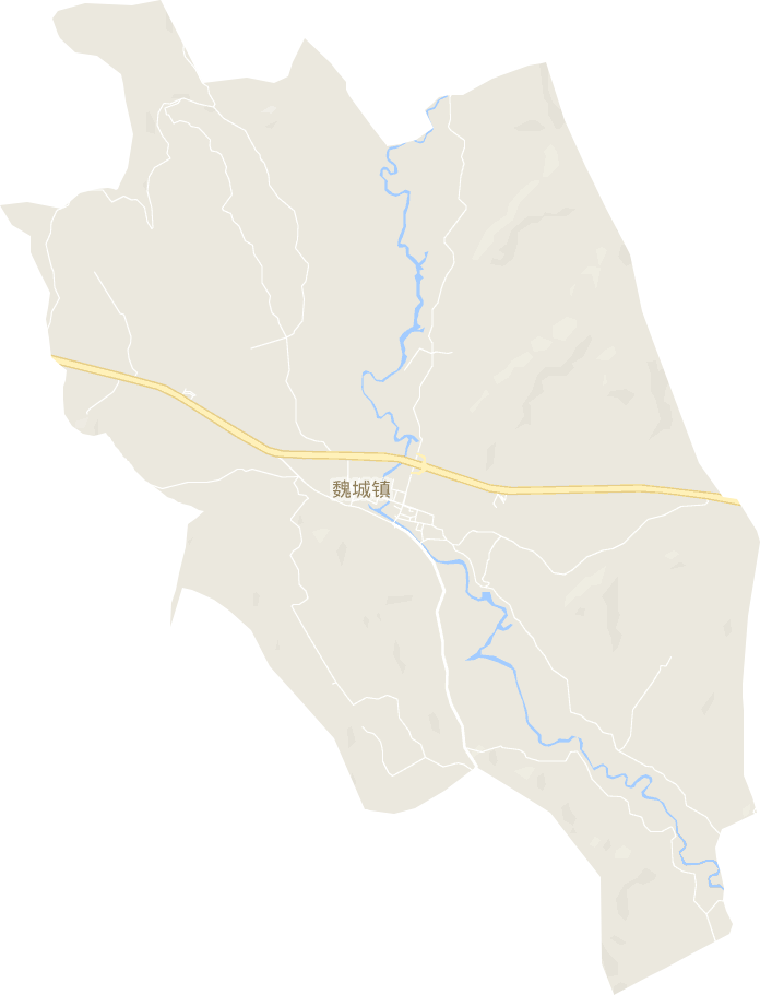 魏城镇电子地图