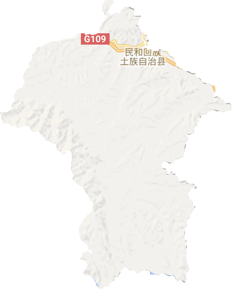 民和回族土族自治县电子地图