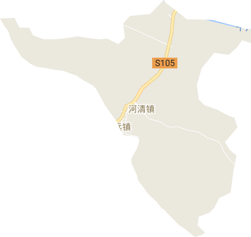 河清镇电子地图