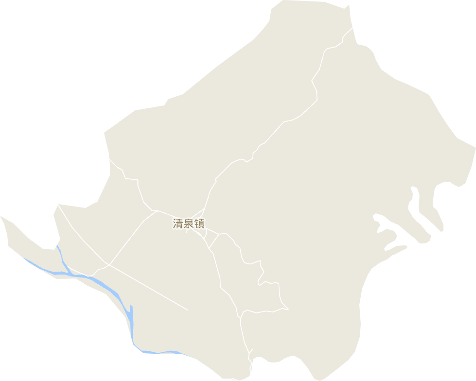 清泉镇电子地图