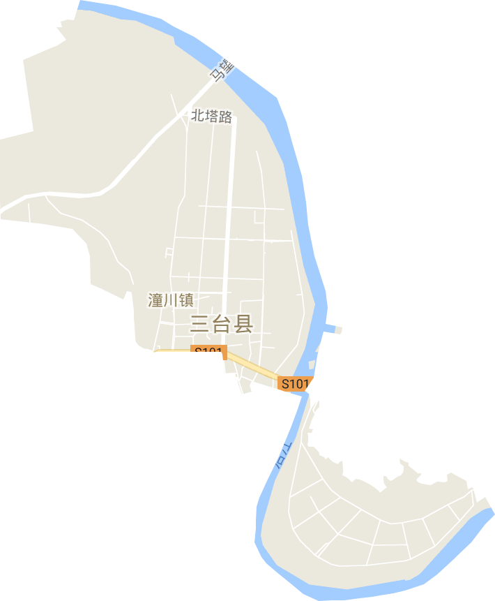 北坝镇电子地图